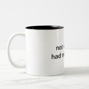 Bicolor Taza de café del chiste de Covfefe