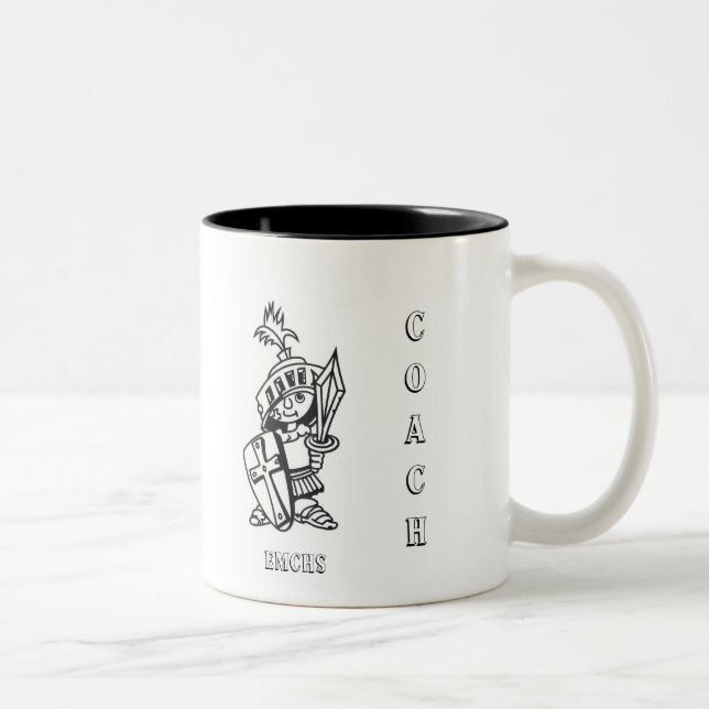 Bicolor Taza de café del COCHE (Derecha)