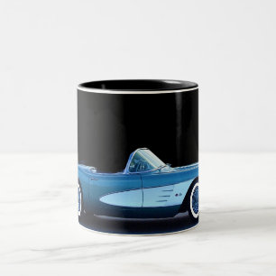 BICOLOR TAZA DE CAFÉ DEL CORVETTE