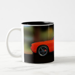 BICOLOR TAZA DE CAFÉ DEL DESAFIADOR DE DODGE