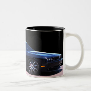 BICOLOR TAZA DE CAFÉ DEL DESAFIADOR HEMI DE DODGE