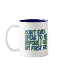 Taza de café del dibujo animado del caballo