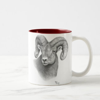 Bicolor Taza de café del espolón