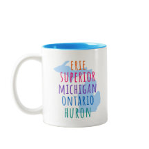 Taza de café del estado de Mitten de Grandes Lagos