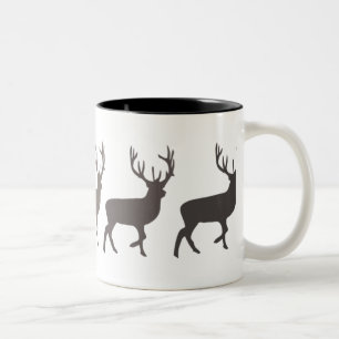 Bicolor Taza de café del macho