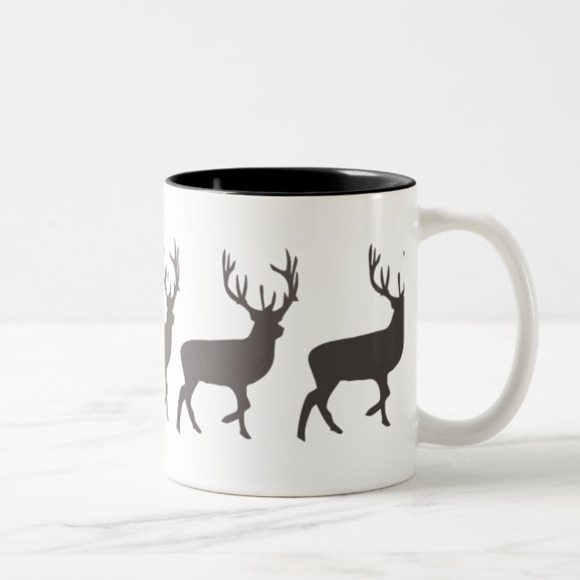 Bicolor Taza de café del macho (Derecha)
