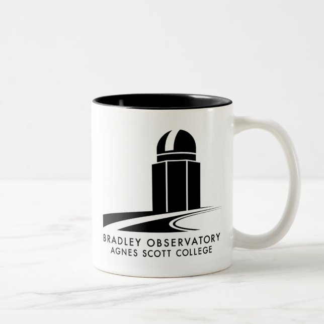 Bicolor Taza de café del observatorio de Bradley (Derecha)