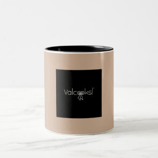 Bicolor Taza de café del tono de Valcooks 12 onza tres