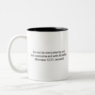Bicolor Taza de café divertida e inspiradora