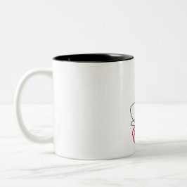 Bicolor Taza de café elegante diseño minimalista