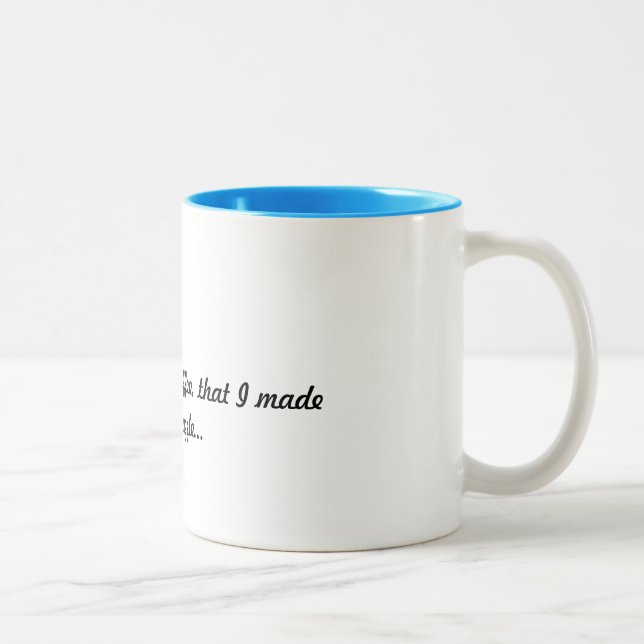 Bicolor Taza de café en zazzle (Derecha)