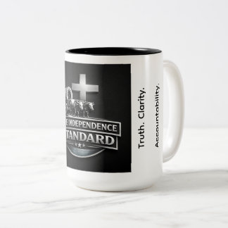 Bicolor Taza de café estándar de 15oz.