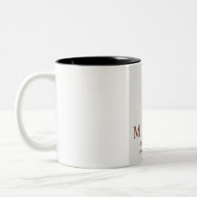 Taza de café estética floral minimalista rosa MAMA