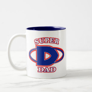 Bicolor Taza de café estupenda del papá