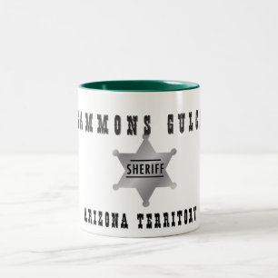 Bicolor Taza de café Gammons Gulch