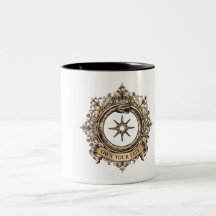 Taza de café gótica vintage con serpiente 'Toma el