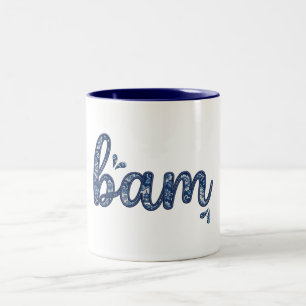 Bicolor Taza de café Mahjong Chinoiserie Chic Bam