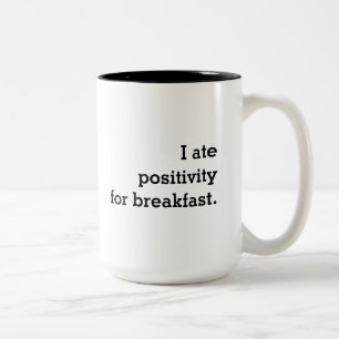 Bicolor Taza De Café Motivacional Inspiradora De Positivid