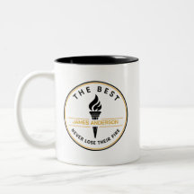 Taza de café motivacional personalizada