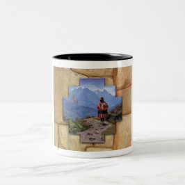 Bicolor Taza de café Munay