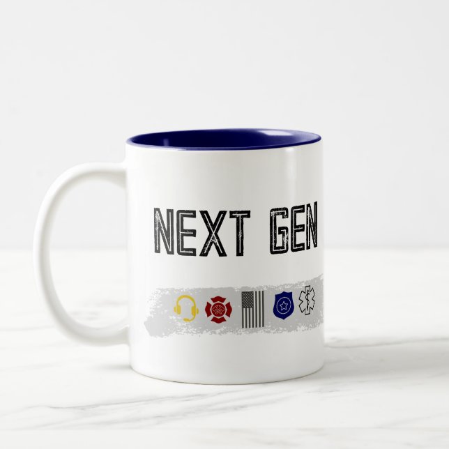 Bicolor Taza de café Next Gen (Izquierda)