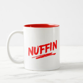 Bicolor Taza de café Nuffin