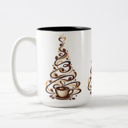 Bicolor Taza de café para ella regalo para amante del café