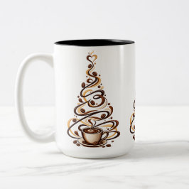 Bicolor Taza de café para ella regalo para amante del café
