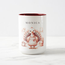 Taza de café personalizada, Cocinar pavo