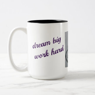 Bicolor Taza de café personalizada, Taza estética, Café de