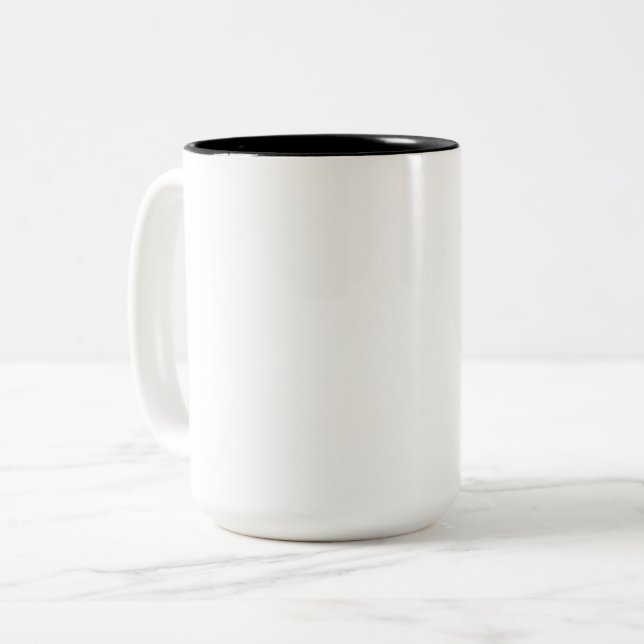 Bicolor Taza de café PSFS (Anverso izquierdo)
