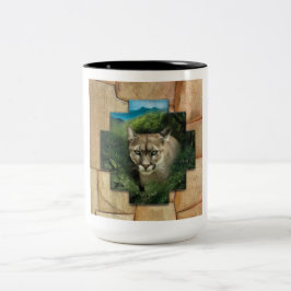 Bicolor Taza de café - Puma