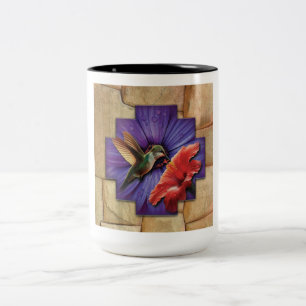 Bicolor Taza de café Q'enti