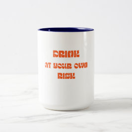 Bicolor Taza De Café Retro Divertida 'Beba Bajo Su Propio