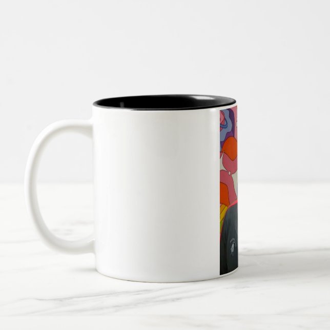 Bicolor Taza de café Ryan Goodsnatch (Izquierda)