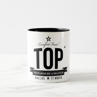 Bicolor Taza de café superior