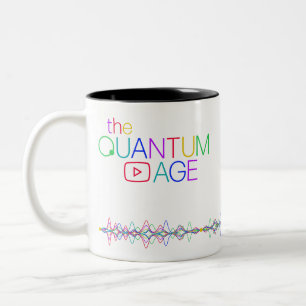 Bicolor Taza de café @TheQuantumAge