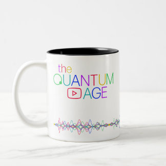 Bicolor Taza de café @TheQuantumAge