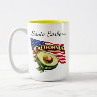 Bicolor Taza de California de dos tonos