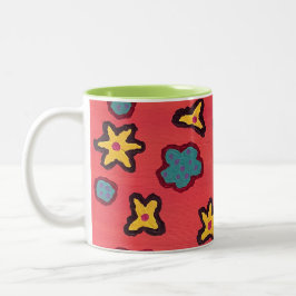 Bicolor Taza de calipso