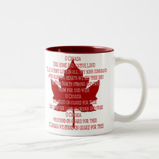 Bicolor Taza de Canadá de la taza de café del recuerdo de