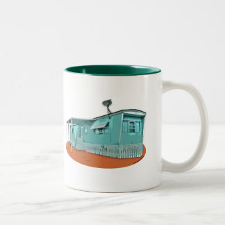 Bicolor Taza de Casa Móvil