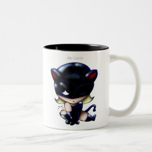 Bicolor Taza de Catgurl