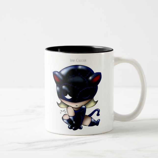 Bicolor Taza de Catgurl (Derecha)
