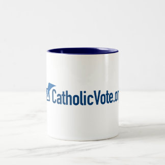 Bicolor Taza de CatholicVote