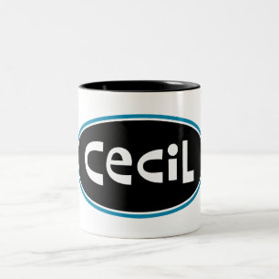 Bicolor Taza de CECIL