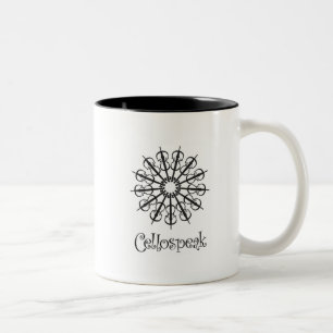 Bicolor Taza de Cellospeak