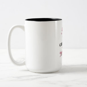 Bicolor Taza De Cerámica Arcoiris Rosa Estado De Ánimo Per