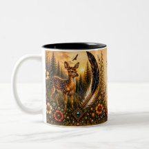 Taza de cervatillo del patrimonio indígena