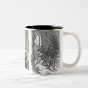 Bicolor Taza de Charlotte Brontë